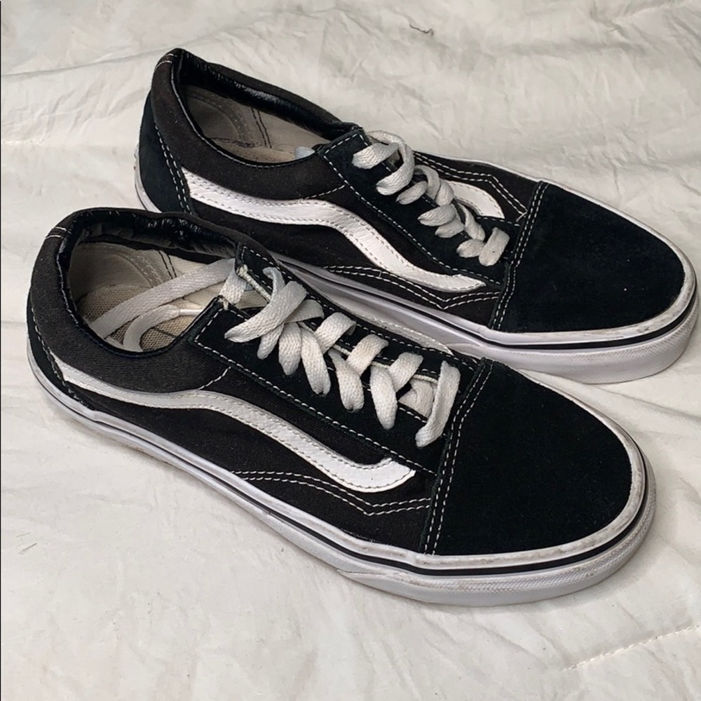 Vans black sneakers
